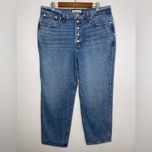 Madewell The Perfect Vintage Straight Jean Size 32